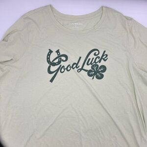 Lucky Brand Good Luck Graphic Tee